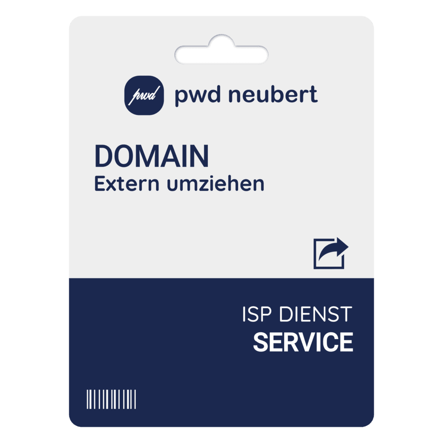 Externe Domain umziehen